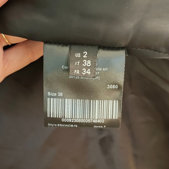 Raf Simons for Calvin Klein 205W39NYC x Pendleton Wool Fringe Coat - Size 2 - Picture 9 of 11